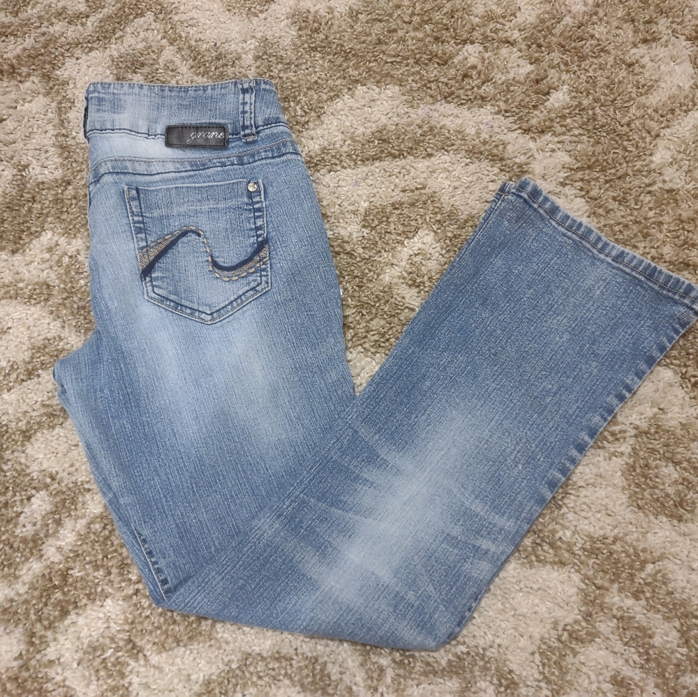 Grane Selma low rise Curvy Boot Jeans 7